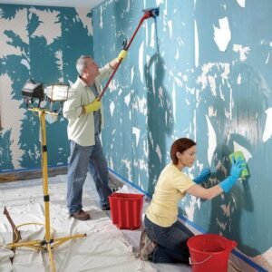 Wallpaper Remover & Repainting